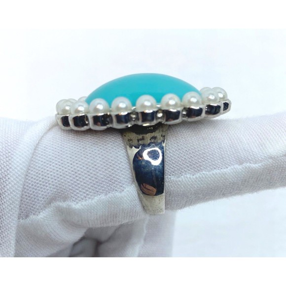 Guess Silver Ring Size7/8 COSTUME JEWELRY, Boho, Western Style - Picture 2 of 9